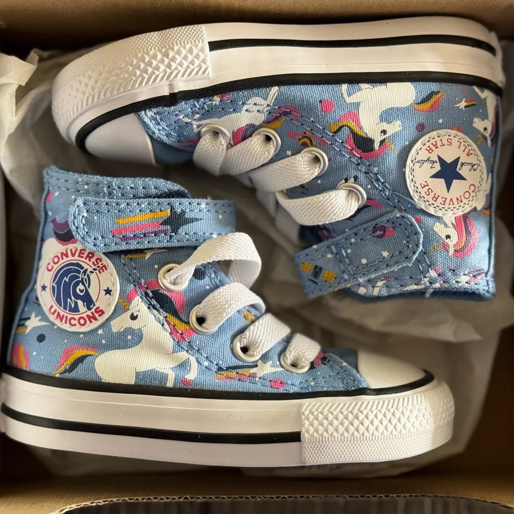 Converse Baby Girl's Unicorn Sneakers